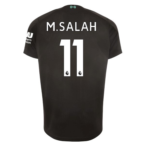 Camiseta Liverpool NO.11 M.Salah 3ª 2019/20 Negro